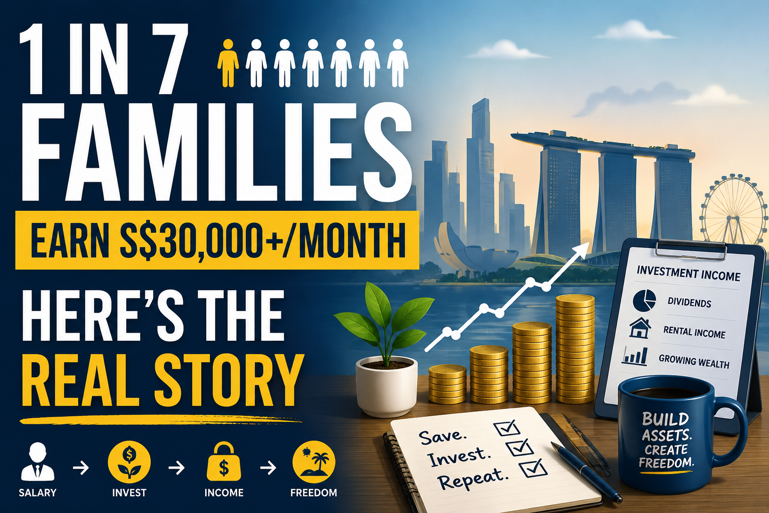 Singapore Has More $30,000-a-Month Families Than Ever. Here’s the Real Story.